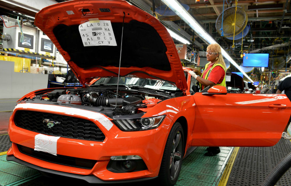 Ford a început producţia modelului Mustang - Poza 2