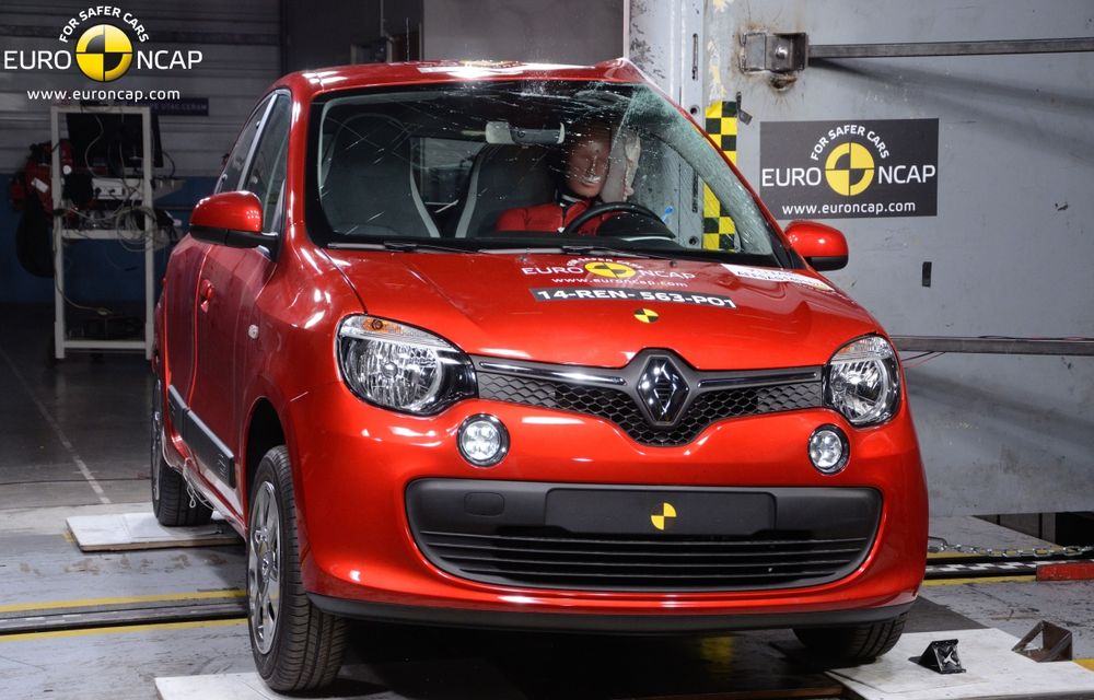 EuroNCAP face din nou victime: Renault Twingo şi Toyota Aygo primesc patru stele - Poza 1