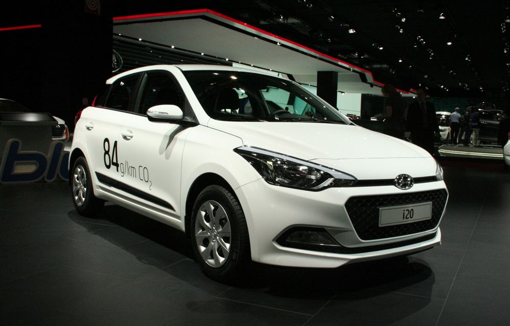 PARIS 2014 LIVE: Hyundai i20 a venit într-o nouă generație la Paris - Poza 1