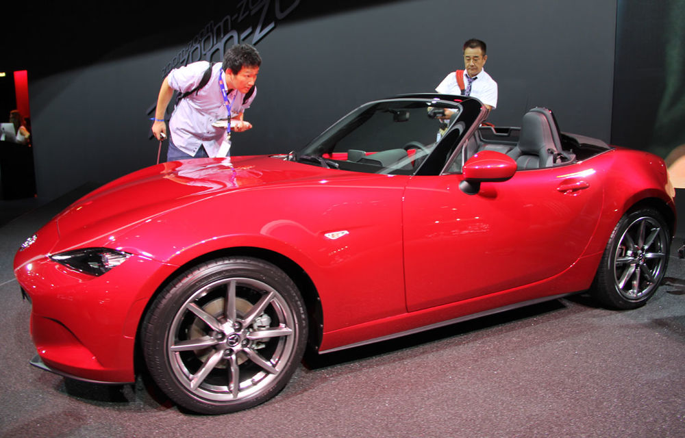 PARIS 2014 LIVE: Mazda MX-5: cel mai popular roadster din lume a ajuns la a patra generaţie - Poza 8