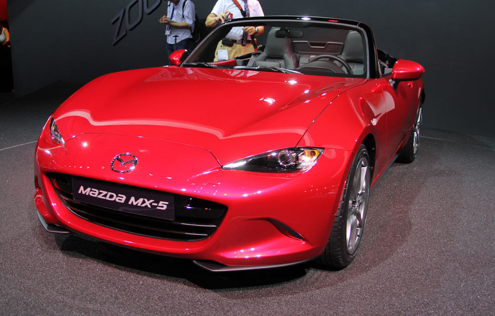 PARIS 2014 LIVE: Mazda MX-5: cel mai popular roadster din lume a ajuns la a patra generaţie - Poza 5