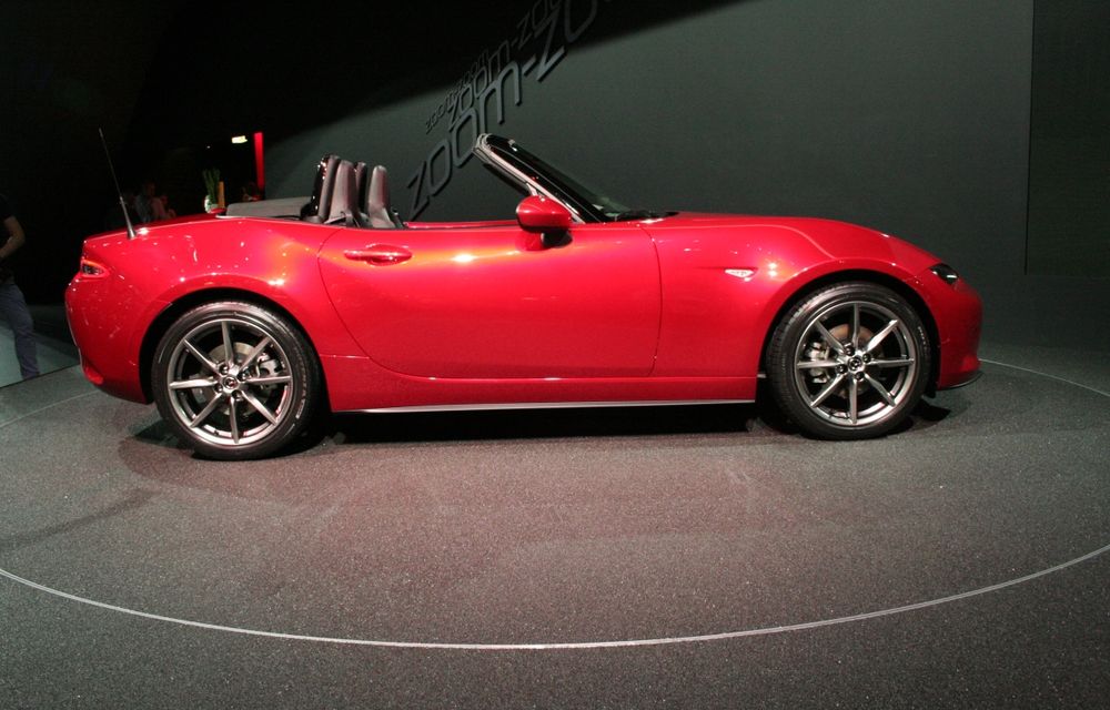 PARIS 2014 LIVE: Mazda MX-5: cel mai popular roadster din lume a ajuns la a patra generaţie - Poza 6