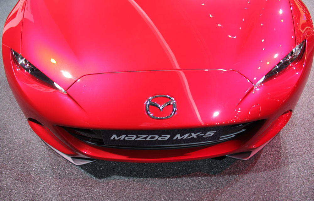 PARIS 2014 LIVE: Mazda MX-5: cel mai popular roadster din lume a ajuns la a patra generaţie - Poza 2