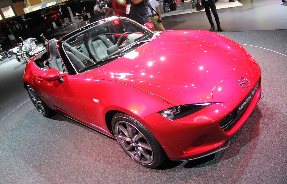 PARIS 2014 LIVE: Mazda MX-5: cel mai popular roadster din lume a ajuns la a patra generaţie - Poza 1