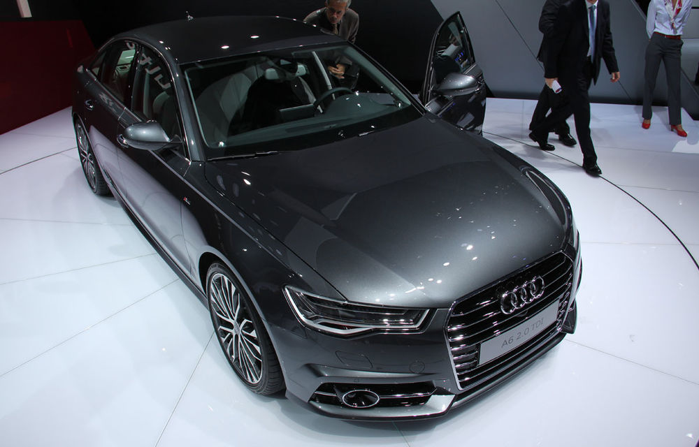 PARIS 2014 LIVE: Audi A6 facelift: design îmbunătăţit şi un nou motor entry-level pe benzină - Poza 7