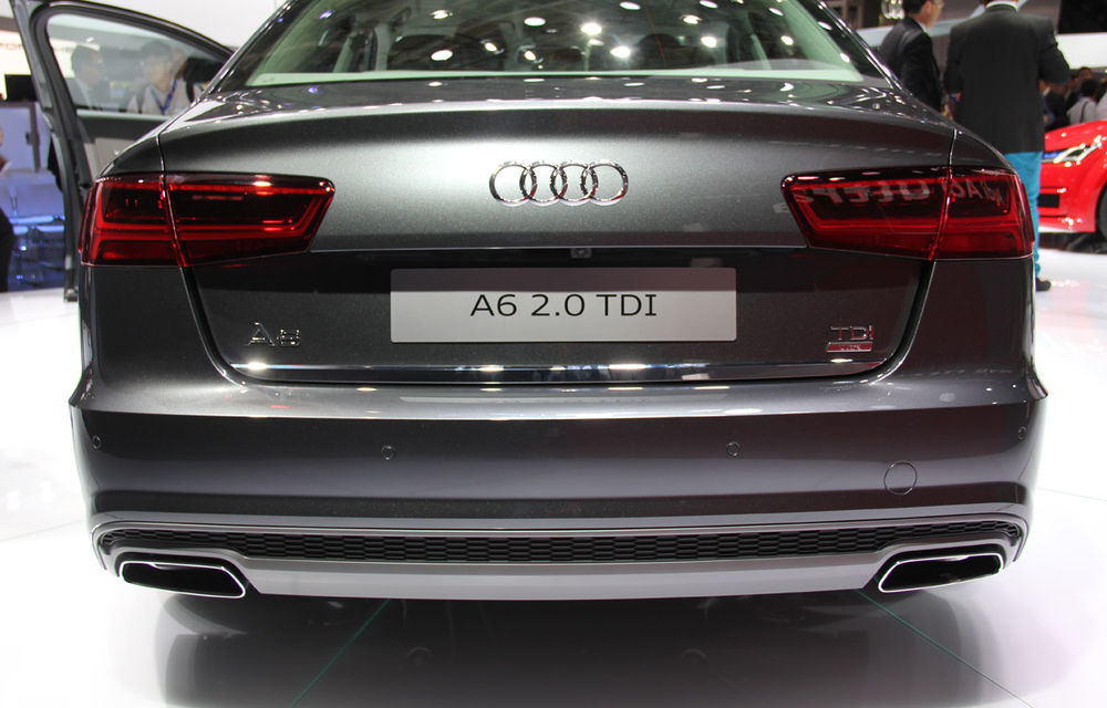 PARIS 2014 LIVE: Audi A6 facelift: design îmbunătăţit şi un nou motor entry-level pe benzină - Poza 5