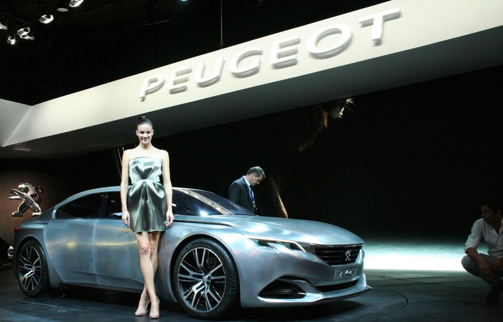 PARIS 2014 LIVE: Peugeot Exalt: conceptul unui coupe cu patru uşi debutează şi în Europa în luna octombrie - Poza 1