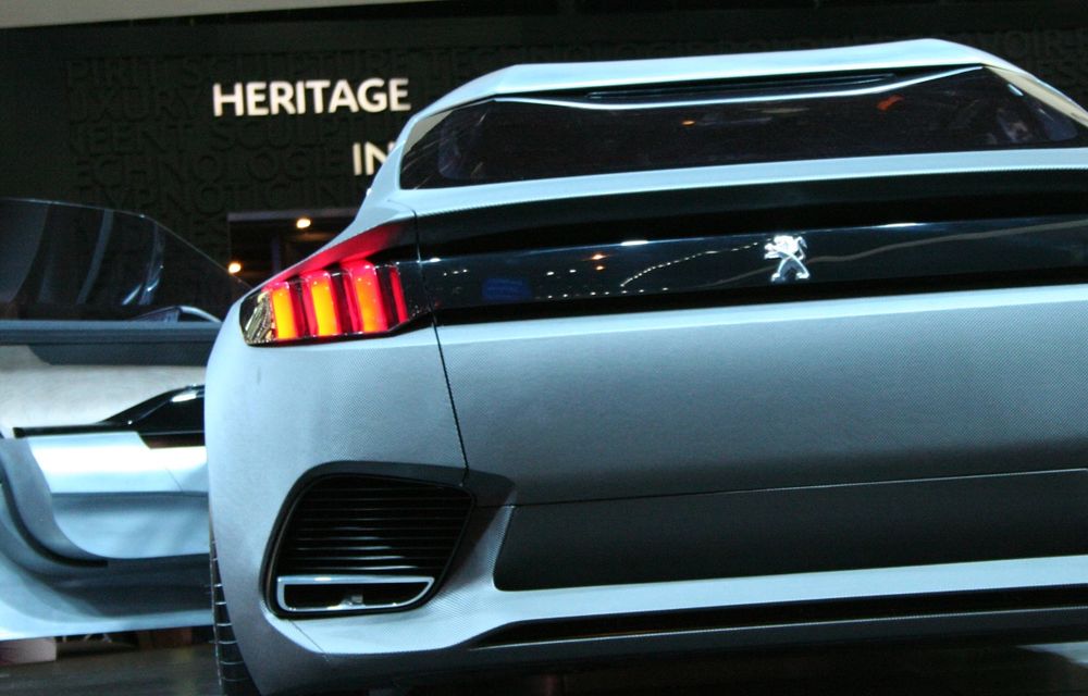 PARIS 2014 LIVE: Peugeot Exalt: conceptul unui coupe cu patru uşi debutează şi în Europa în luna octombrie - Poza 14