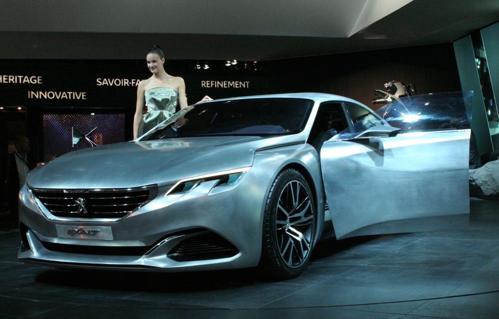 PARIS 2014 LIVE: Peugeot Exalt: conceptul unui coupe cu patru uşi debutează şi în Europa în luna octombrie - Poza 3