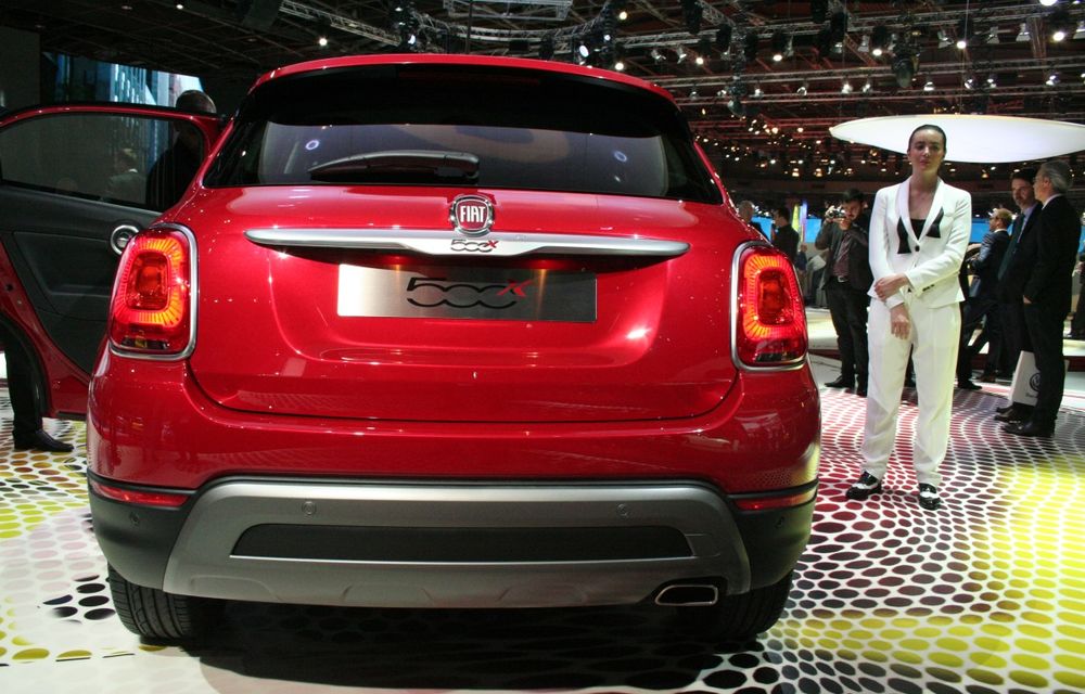 PARIS 2014 LIVE: Fiat 500X, crossoverul italian mult-așteptat în segmentul mic - Poza 5