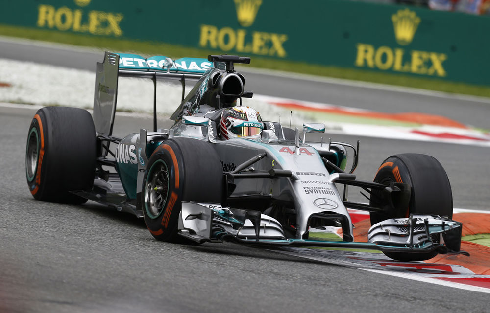 Italia, antrenamente 3: Hamilton revine în top, Rosberg parcurge doar trei tururi - Poza 1