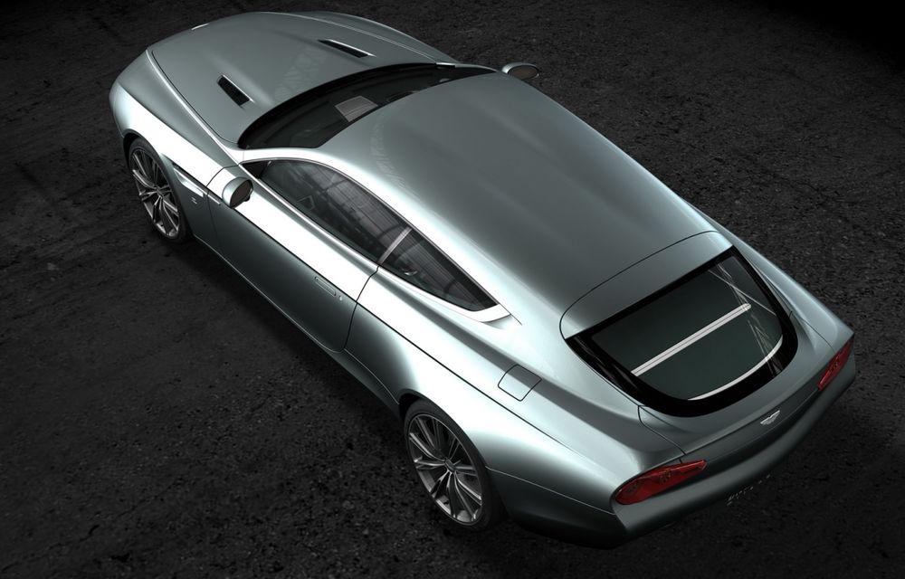 Aston Martin Virage Shooting Brake, creaţie unică a carosierului Zagato pentru aniversarea sa de 95 de ani - Poza 3