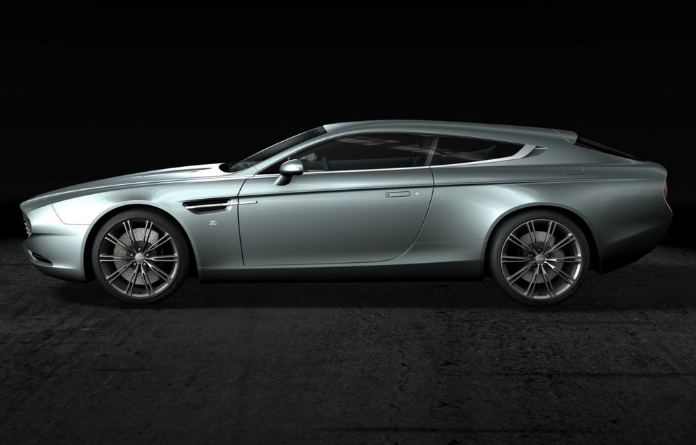 Aston Martin Virage Shooting Brake, creaţie unică a carosierului Zagato pentru aniversarea sa de 95 de ani - Poza 1