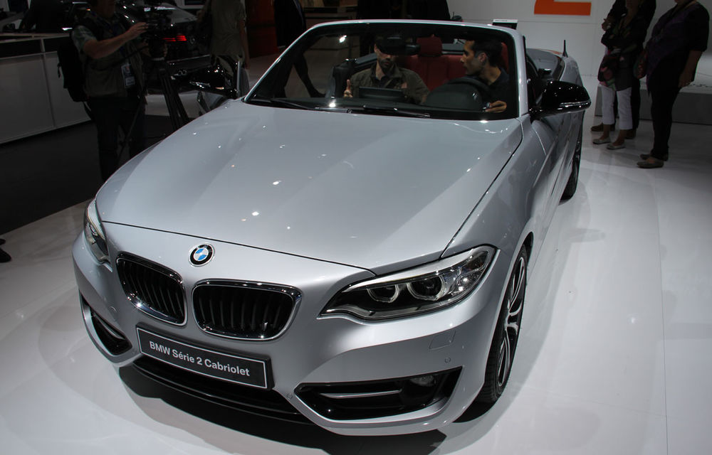 PARIS 2014 LIVE: BMW Seria 2 Cabriolet, urmaşul lui Seria 1 Cabriolet, prezentat oficial - Poza 9