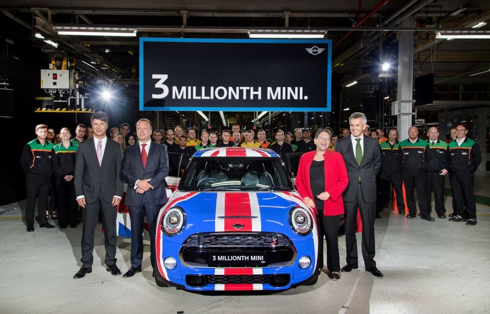 Mini a produs 3 milioane de unităţi la fabrica din Oxford - Poza 1