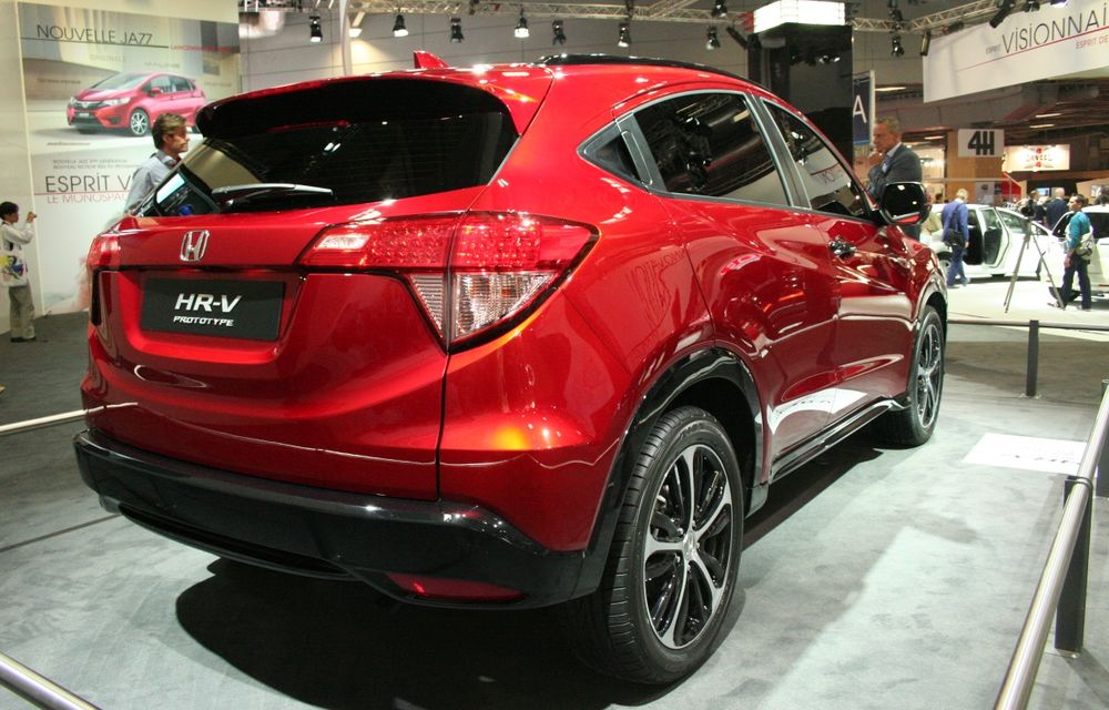 PARIS 2014 LIVE: Honda HR-V, noul rival al lui Nissan Juke, prezentat în capitala franceză - Poza 6