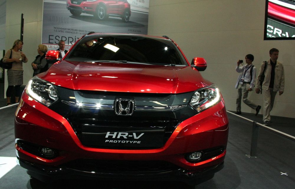 PARIS 2014 LIVE: Honda HR-V, noul rival al lui Nissan Juke, prezentat în capitala franceză - Poza 2
