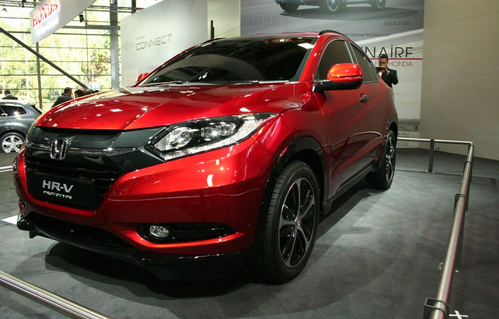 PARIS 2014 LIVE: Honda HR-V, noul rival al lui Nissan Juke, prezentat în capitala franceză - Poza 1