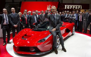 Luca di Montezemolo a părăsit Ferrari, dar trasează viitorul companiei: fără SUV-uri şi un singur Ferrari american
