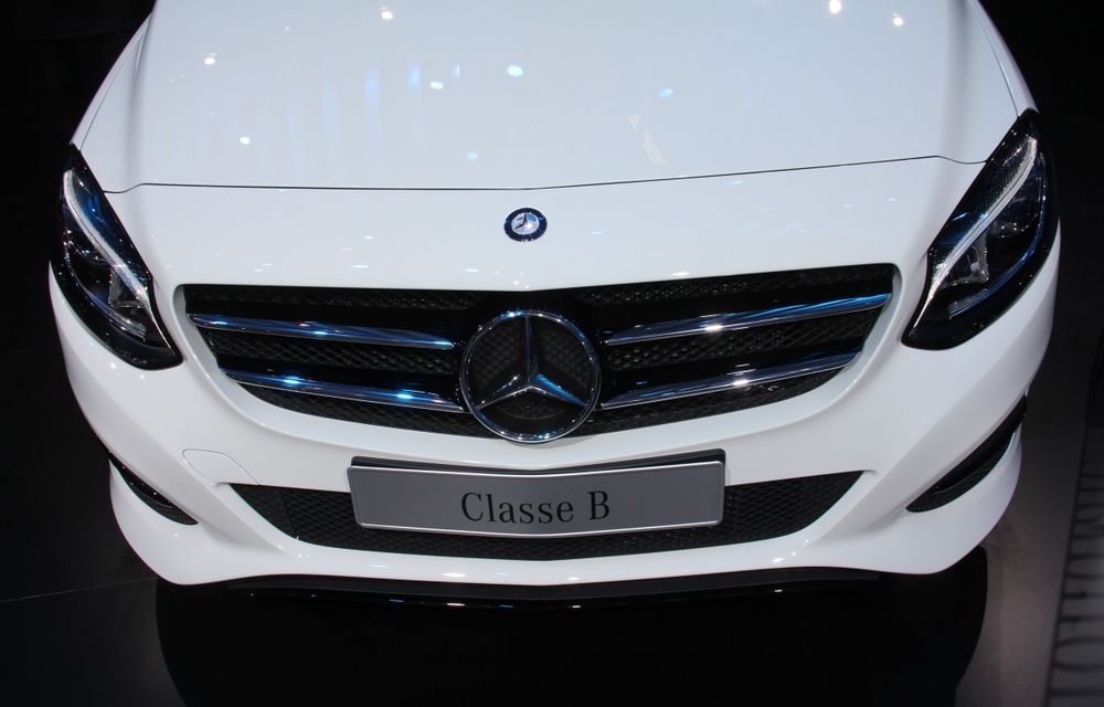 PARIS 2014 LIVE: Mercedes-Benz B-Klasse facelift: imagini cu restilizarea MPV-ului premium - Poza 7