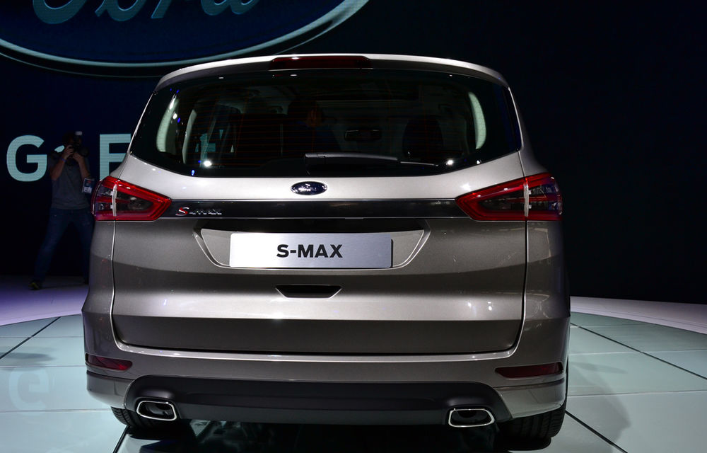 PARIS 2014 LIVE: Ford S-Max a ajuns la a doua generaţie: primele imagini ale noului monovolum european - Poza 3