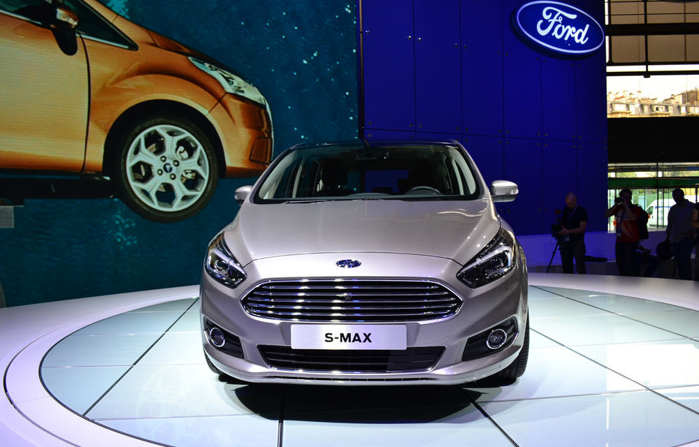 PARIS 2014 LIVE: Ford S-Max a ajuns la a doua generaţie: primele imagini ale noului monovolum european - Poza 11