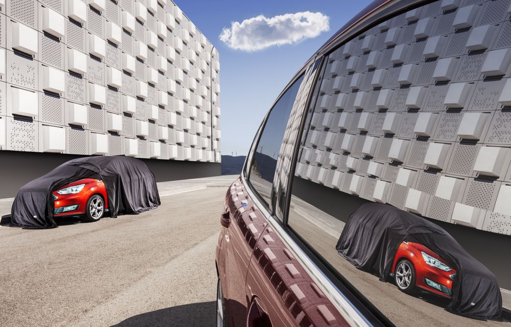 Ford C-Max: prima imagine teaser a facelift-ului care va debuta în octombrie - Poza 1