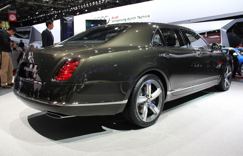 PARIS 2014 LIVE: Bentley Mulsanne Speed: suspensie sport şi 537 CP pentru berlina de lux a britanicilor - Poza 8