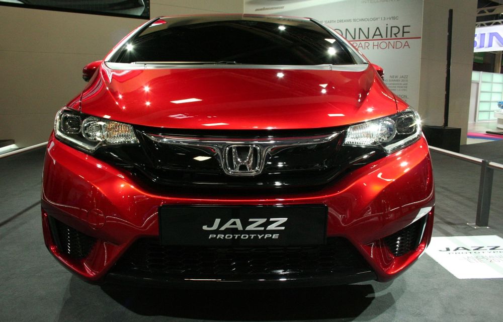 PARIS 2014 LIVE: Honda Jazz ajunge la a treia generaţie: platformă nouă, spaţiu mai mare, design familiar - Poza 3