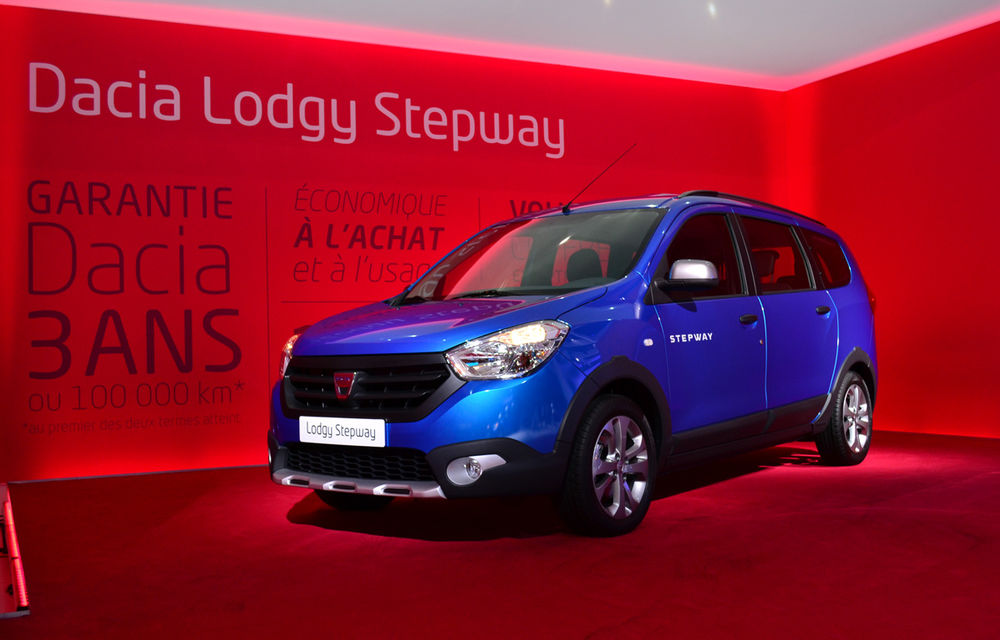 PARIS 2014 LIVE: Lodgy Stepway şi Dokker Stepway: marile premiere Dacia ale acestei toamne - Poza 4