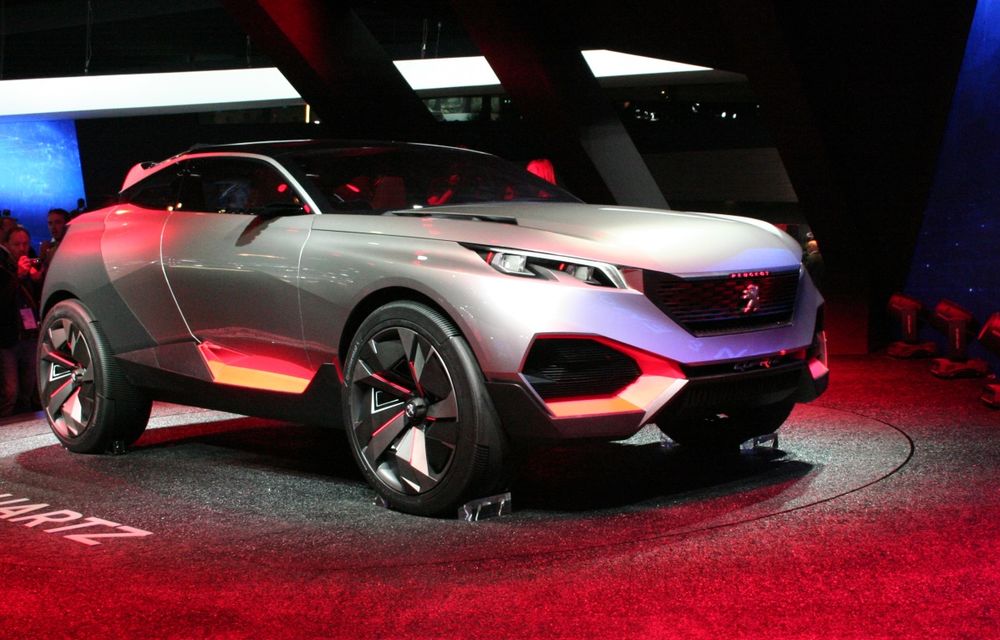 PARIS 2014 LIVE: Peugeot Quartz Concept anunţă un SUV compact în gama francezilor - Poza 2