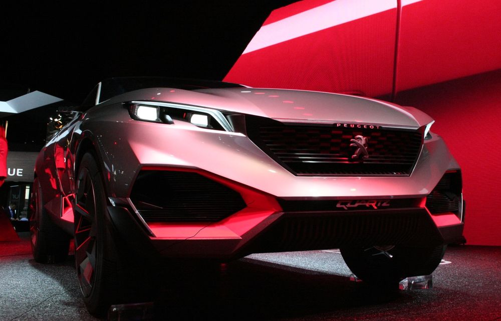 PARIS 2014 LIVE: Peugeot Quartz Concept anunţă un SUV compact în gama francezilor - Poza 4