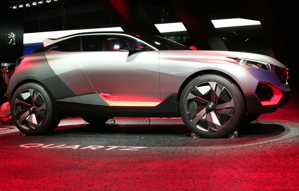 PARIS 2014 LIVE: Peugeot Quartz Concept anunţă un SUV compact în gama francezilor - Poza 3