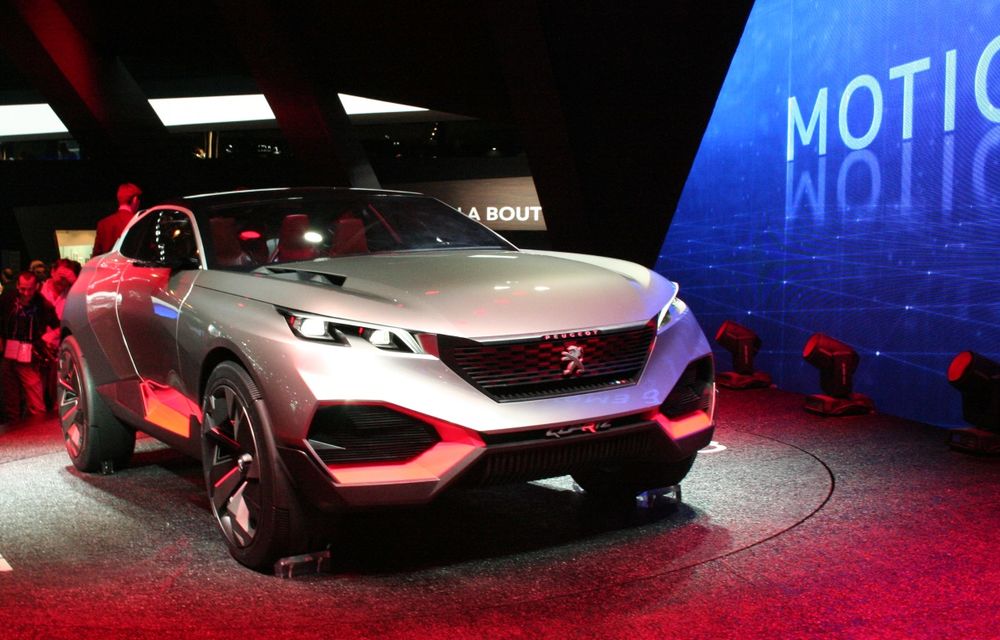 PARIS 2014 LIVE: Peugeot Quartz Concept anunţă un SUV compact în gama francezilor - Poza 1