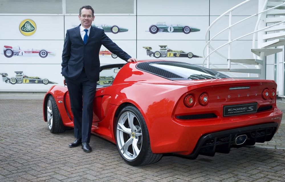 Noul şef al mărcii Lotus sugerează posibilitatea lansării unui SUV şi a unei berline în gamă - Poza 1