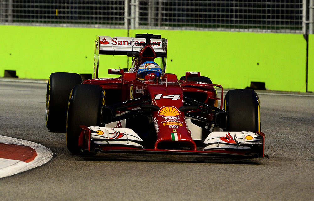 Alonso, încrezător că poate obţine un podium în Singapore - Poza 1