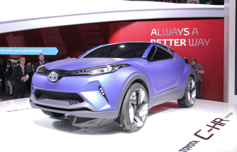 PARIS 2014 LIVE: Toyota C-HR Concept anticipează un SUV mai mic decât RAV4 - Poza 5