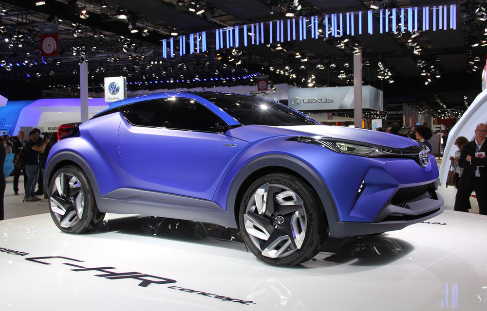 PARIS 2014 LIVE: Toyota C-HR Concept anticipează un SUV mai mic decât RAV4 - Poza 1