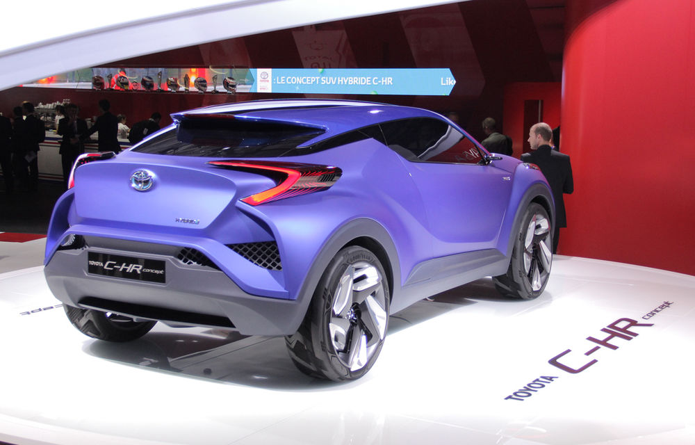 PARIS 2014 LIVE: Toyota C-HR Concept anticipează un SUV mai mic decât RAV4 - Poza 6