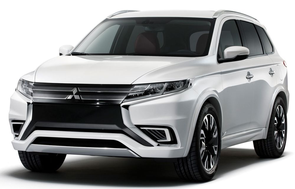 PARIS 2014 LIVE: Mitsubishi Outlander PHEV Concept-S: japonezii ne prezintă primele imagini ale pachetului de design creat pentru SUV-ul hibrid - Poza 8