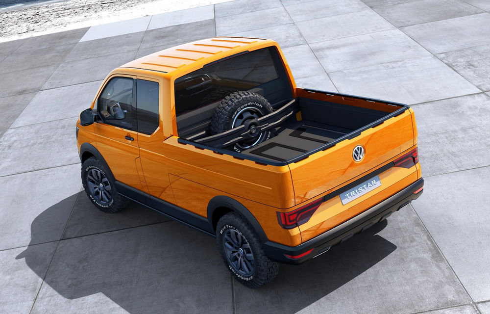 Volkswagen Tristar Concept: când Transporter devine pick-up - Poza 2