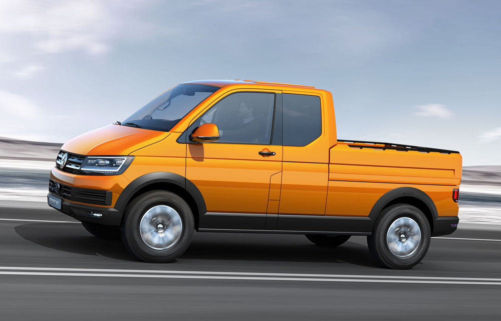 Volkswagen Tristar Concept: când Transporter devine pick-up - Poza 1