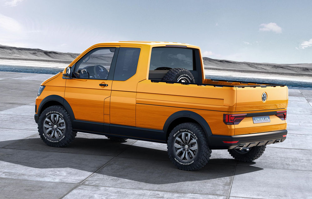 Volkswagen Tristar Concept: când Transporter devine pick-up - Poza 3