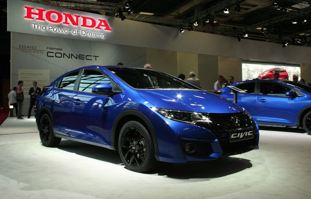 PARIS 2014 LIVE: Honda Civic primeşte un facelift şi o versiune Sport - Poza 1