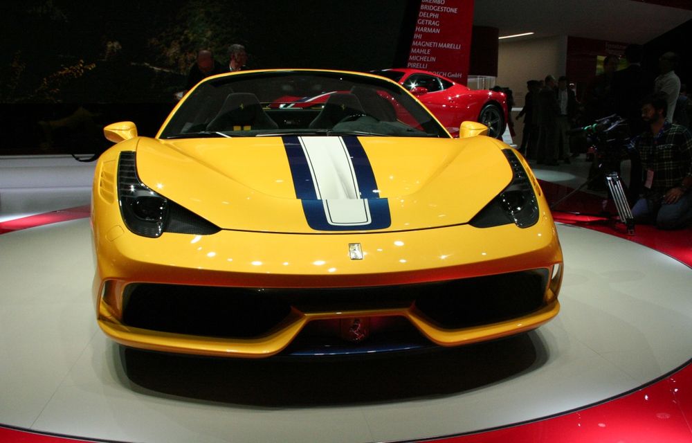 PARIS 2014 LIVE: Ferrari 458 Spider Speciale A: cel mai rapid Ferrari decapotabil creat vreodată - Poza 3