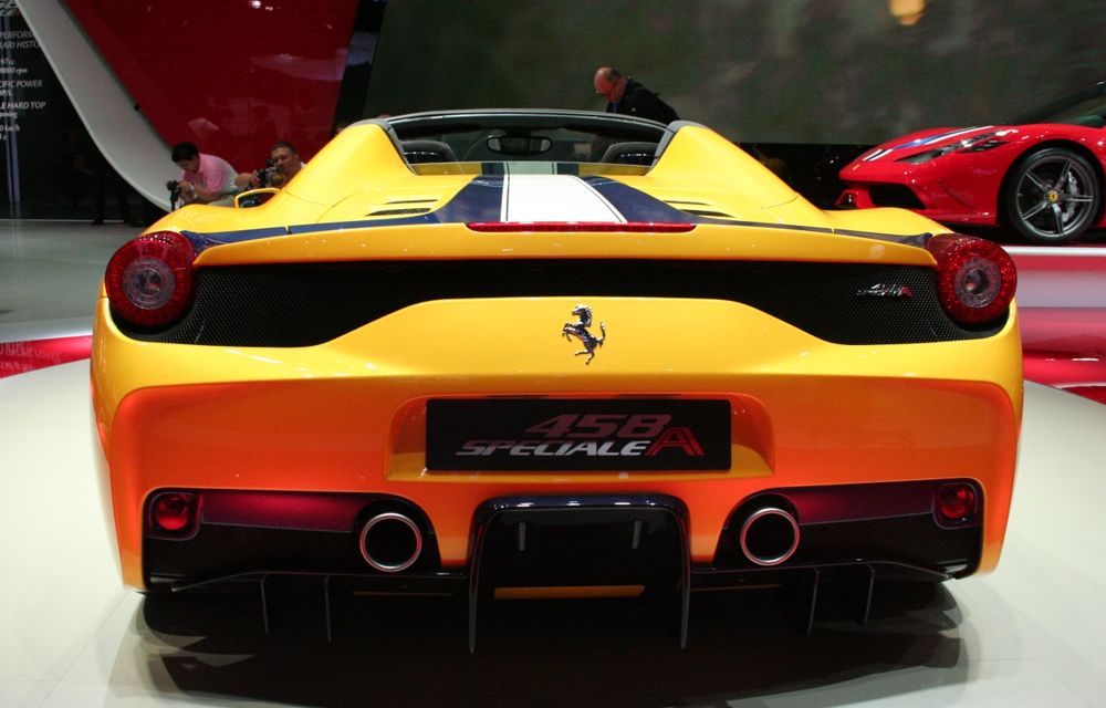 PARIS 2014 LIVE: Ferrari 458 Spider Speciale A: cel mai rapid Ferrari decapotabil creat vreodată - Poza 12