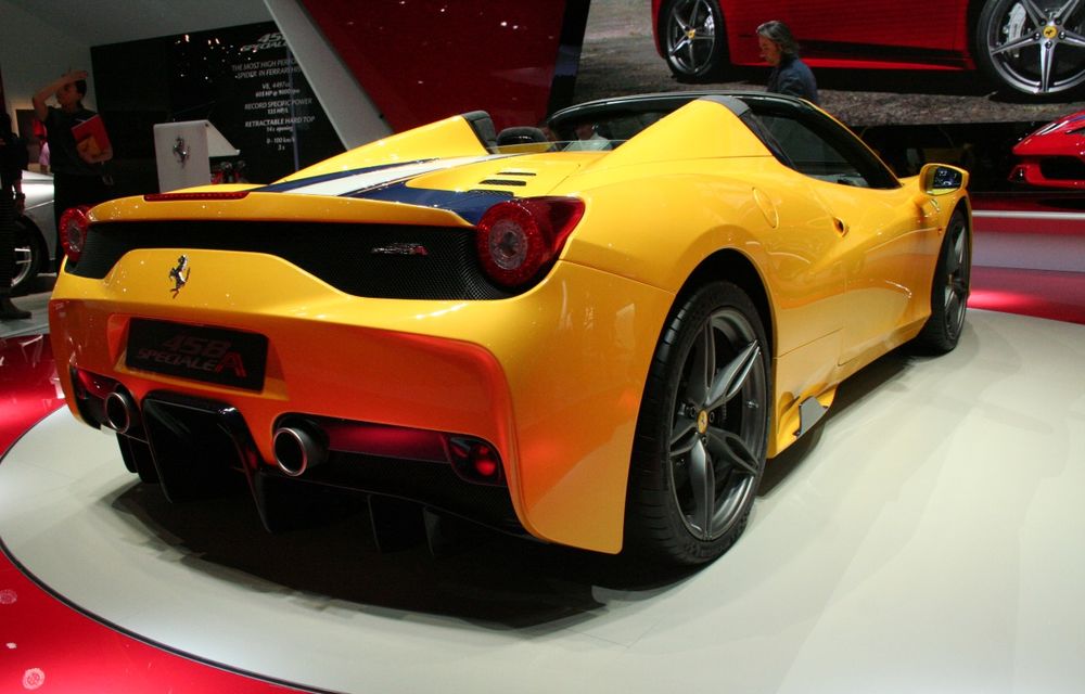 PARIS 2014 LIVE: Ferrari 458 Spider Speciale A: cel mai rapid Ferrari decapotabil creat vreodată - Poza 14