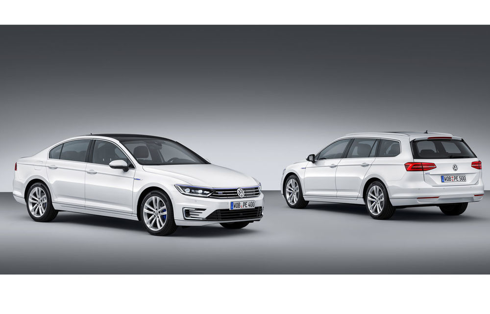 PARIS 2014 LIVE: Volkswagen Passat GTE - varianta hybrid plug-in a noului model din Wolfsburg - Poza 20