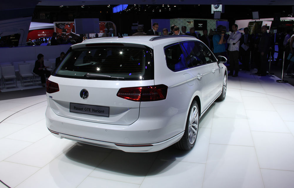 PARIS 2014 LIVE: Volkswagen Passat GTE - varianta hybrid plug-in a noului model din Wolfsburg - Poza 5
