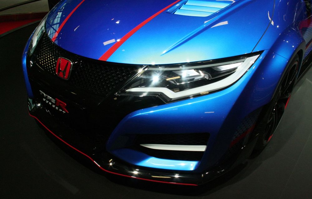 PARIS 2014 LIVE: Honda Civic Type R Concept II prefigurează cel mai rapid model de performanţă al mărcii nipone - Poza 3